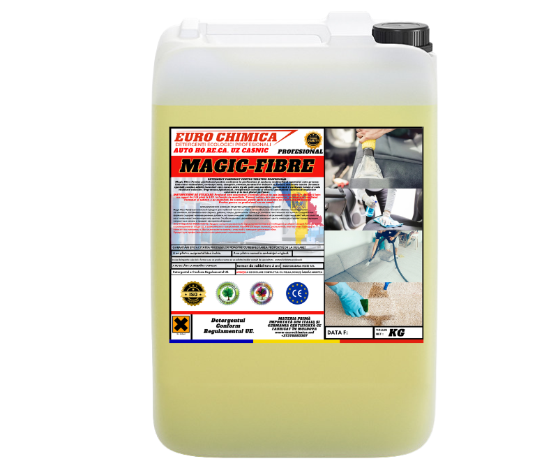 Detergent profesional pentru tapițerie auto, covoare și mobilă moale. Elimină pete, mirosuri și bacterii. Ideal pentru detailing și curățare textile.